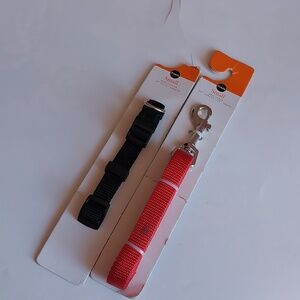 Publix Dog Collar and Dog Leash Bundle for Small Dogs NWT